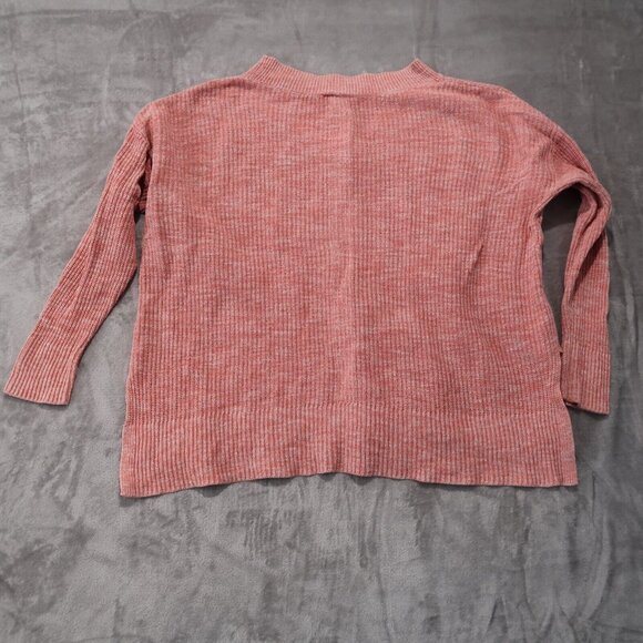 Lane Bryant Sweater Womens 22/24 Pink Knit V Neck Long Sleeve Cardigan Pullover - Picture 4 of 12